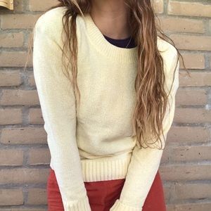 Talbots yellow sweater